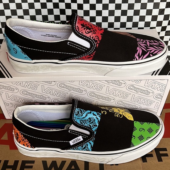 Vans Classic Slip On Crayola Diy/Trace Your WMNS sneakers - Picture 2 of 16